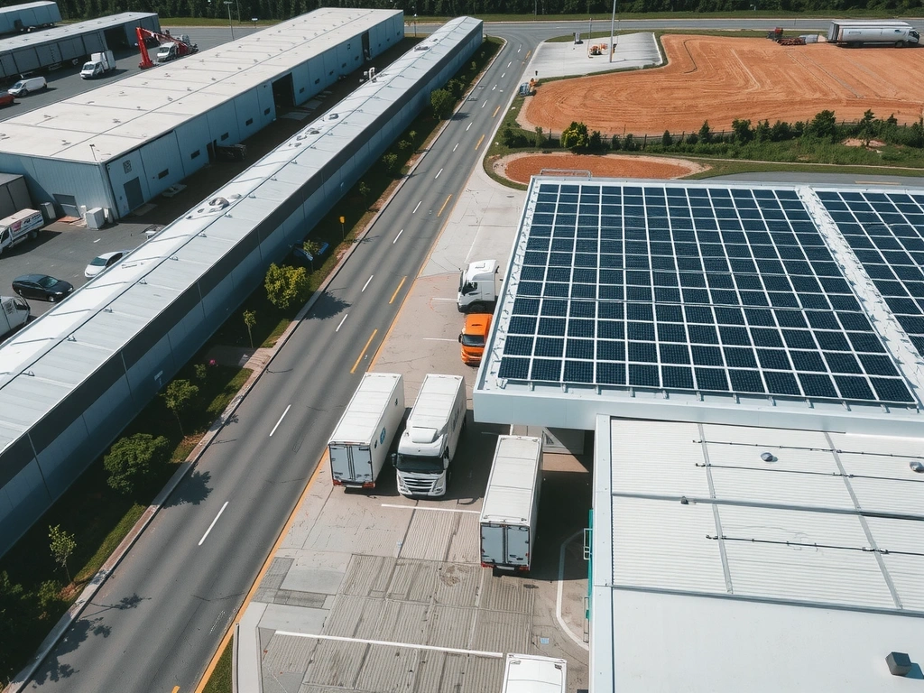 Logistics center overview